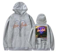 Don Toliver Love Sick Album Hoodies Fashion Clothes Casual Harajuku Sweatshirts (GREY,XS)
