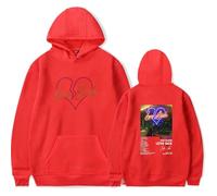 Don Toliver Love Sick Album Hoodies Fashion Clothes Casual Harajuku Sweatshirts (RED,4XL)