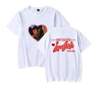 Don Toliver Love Sick T-Shirt Unisex Short Sleeve, Casual Fashion Summer Tee,White,4XL
