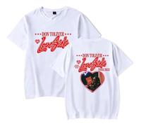 Don Toliver Love Sick Tour T-Shirt Unisex Short Sleeve, Casual Fashion Summer Tee,White,3XL