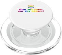 Don we now our gay apparel Happy Queer Christmas LGBTQ power PopSockets PopGrip for MagSafe