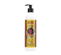 DONA FLORA Leave-In Afro Boom 500 ml - For Afro & Curly Hair - Moisture, Definition & Protection - No Rinse - Anti-Frizz - Sulphates & Paraben Free - Vegan Formula