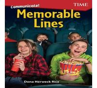 Dona Herweck Rice Communicate Memorable Lines Paperback Book Dona Herweck Rice Multicolor