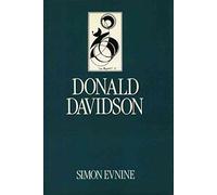 Donald Davidson (Key Contemporary Thinkers)