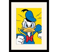Donald Duck 30 x 40 cm Mad Mounted and Framed Print