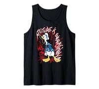 Donald Duck Attitude Is Everything Tank Top
