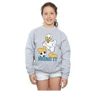 Donald Duck Bring It Sweatshirt Disney Grey 7-8 Years