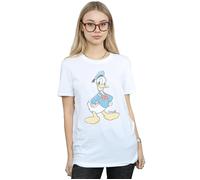 Donald Duck Classic Donald Cotton Boyfriend T-Shirt Disney White L