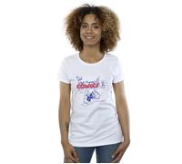 Donald Duck Comics Cotton T-Shirt Disney White XL