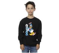 Donald Duck Cool Sweatshirt Disney Black 12-13 Years