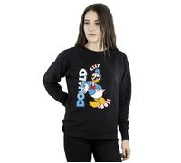 Donald Duck Cool Sweatshirt Disney Black XL