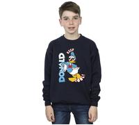 Donald Duck Cool Sweatshirt Disney Navy 12-13 Years