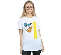Donald Duck Greetings Cotton Boyfriend T-Shirt Disney White XXXL