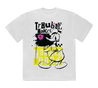 Donald Duck Trouble Maker T Shirt Disney White L