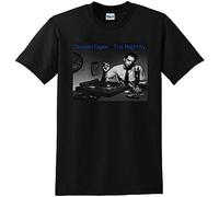 Donald Fagen Mens T Shirt The nightfly Vinyl cd Cover Shirt Top Short Sleeve Mens T-Shirt Size L Black