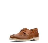 Donald J Pliner Men's Foster Boat Shoe, Whiskey, 11 UK