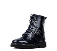 Donald J Pliner Women's Lowla Combat Boot, Navy, 4.5 UK