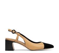 Donald J Pliner Women's Viviana Pump, Camel-black, 8 UK