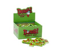 DONALD ML MAPLE LEAF Chewing Bubble Gum 100pcs/box The legend is back! Taste from Childhood, Sweet Retro Gift, Perfect Present for Men and Women (Green)