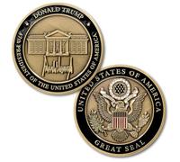Donald Trump 47th President of The United States Challenge Coin