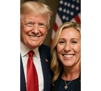 Donald Trump And Marjorie Taylor Greene Notebook: She May Be A Future President Of The U.S.A.