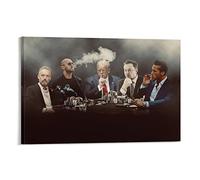 Donald Trump, Andrew Tate, Tristan Tate, Jordan Peterson, And Elon Musk Wall Escape The Matrix Poster Decorative Painting Canvas Wall Posters And Art Picture Print Modern Family Bedroom Decor Posters