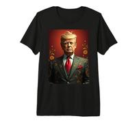 Donald Trump Art Nouveau Style Portrait Premium T-Shirt