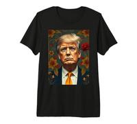 Donald Trump Art Nouveau Style Portrait Premium T-Shirt