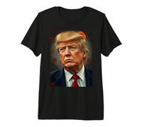 Donald Trump Art Nouveau Style Portrait Premium T-Shirt