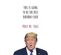 Donald Trump Birthday Greetings Card 125mm x 178mm Including Envelope SB065