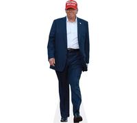Donald Trump (Blue Suit) Mini Size Cutout