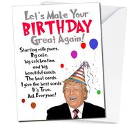 Donald Trump Funny Birthday Card. A5 Size, With Envelope
