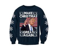 Donald Trump Make Christmas Great Again Adults Novelty Christmas Sweatshirt Jumper