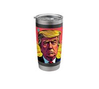 Donald Trump Modern Pop Art Portrait Stainless Steel Insulated Tumbler