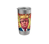 Donald Trump Modern Pop Art Portrait Stainless Steel Insulated Tumbler