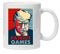 Donald Trump Mug Shot 325 ml Mug Funny Prison Trump Wars 2024 Birthday Gifts for Men Dad Birthday Gifts Stocking Filler Christmas Gifts