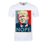 Donald Trump Nope Mens White T-Shirt