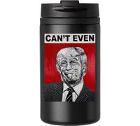 Donald Trump Parody Can't Even Coffee Cup Travel Mug for Hot & Cold Drinks Double Walled Thermal Mug with Leakproof Lid Black
