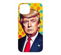 Donald Trump Pop Art Movement Portrait Case for iPhone 15 Plus