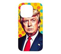 Donald Trump Pop Art Movement Portrait Case for iPhone 15 Pro