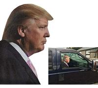 Donald Trump Right Decals Car Stickers Funny Window ,Easy Removal Leaves No Residue Peel Off Political