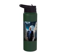 Donald Trump Surrealism Art Movement Portrait Stainless Steel Insulated Water Bottle