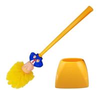Donald Trump Toilet Brush Set - Hilarious Bathroom Cleaning Brush and Funny Gift Toy (B)