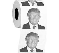 Donald Trump Toilet Paper 4 Classic Picture Optional Decoration for Funny Decoration (Smile Trump)