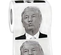 Donald Trump Toilet Paper Roll, Funny Political Humor Joke Gift, Gimmick Gifts for Republicans and Democrats