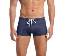 Donason Men's Swimming Trunks Quick Dry Slim Fit Swim Boxer Trunks Beach Board Shorts Summer Swimwear Mens Elastic Surfing Boxers Breathable Swimsuit Underwear