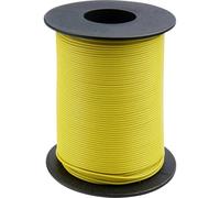 Donau Jumper Wire 0.20 mm² Yellow 100m Rigid Plastic Insulated