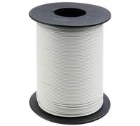 Donau Strand 50m White 1x0.25 mm² Wire for Electronics