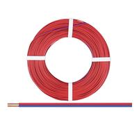 Donau 218-020 Strand Wire 2x0.14mm² Red/Blue 50m