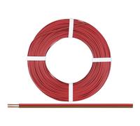 Donau 218-08-25 Elektronik Twin Strand 2x0.14mm² 25m Copper Red/Brown